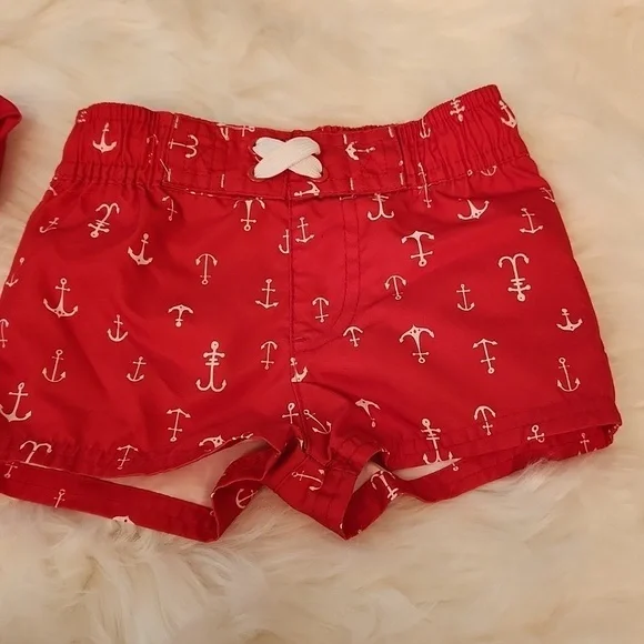 Cat & Jack Rashguard Swim Shirt and Trunks - 6-9M - Read details on size - Picture 2 of 8